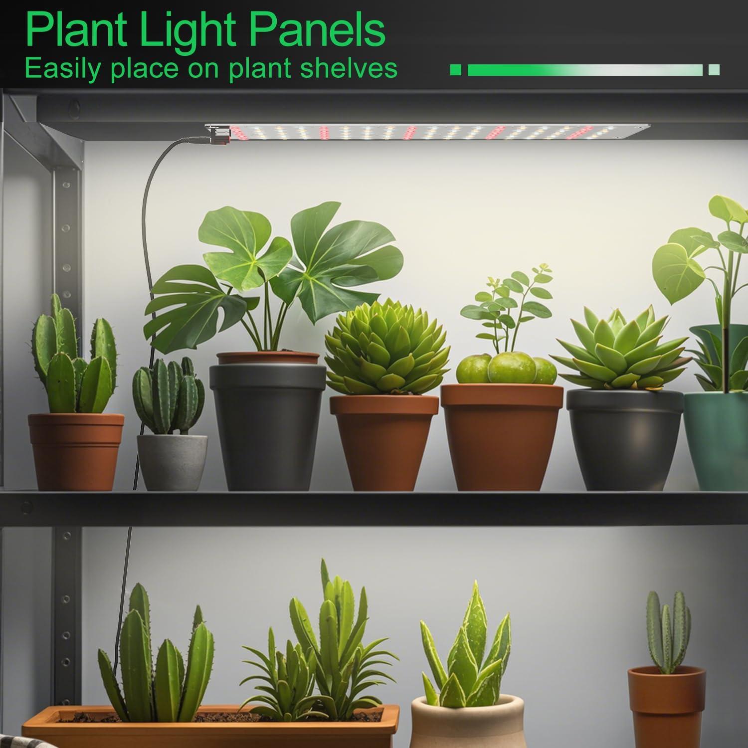 Luces de Crecimiento LED TONYFUL 40W Espectro Completo x4