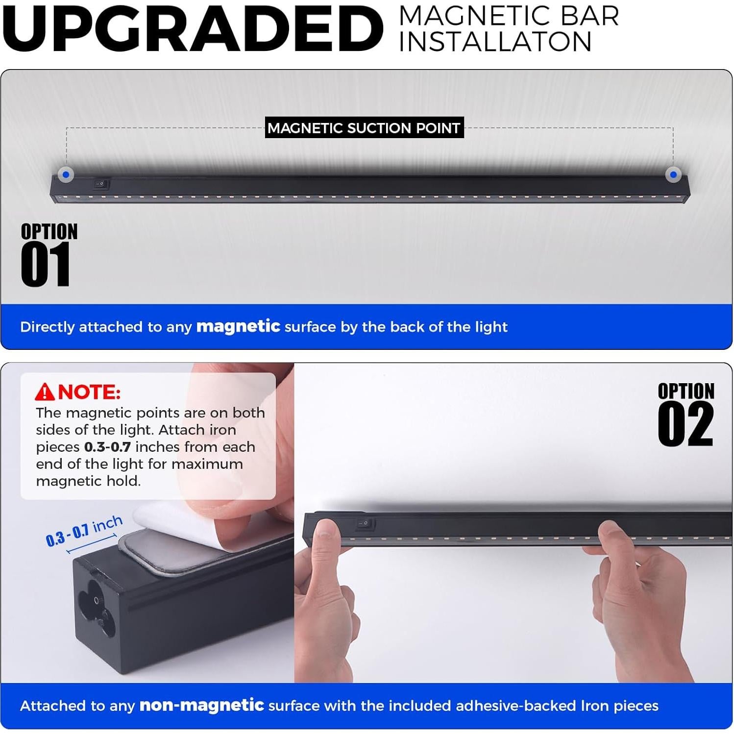 Barrina Luz de Crecimiento LED T5 2FT 5000K Espectro Completo