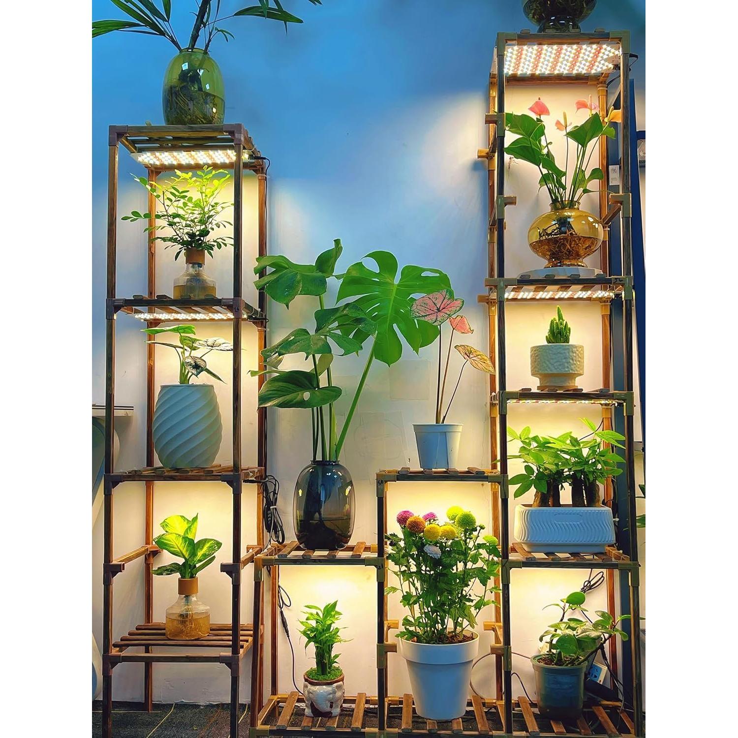 Luz de Cultivo LED EWITTTI 40W Espectro Completo 4pcs