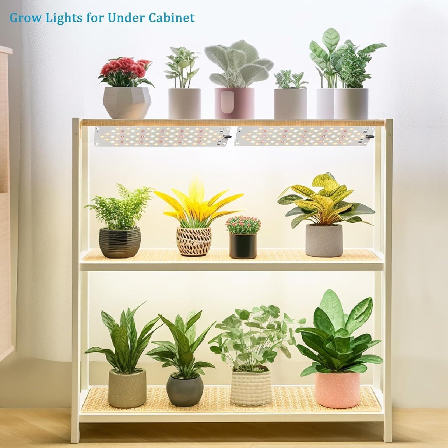 Luz de Cultivo LED EWITTTI 40W Espectro Completo 4pcs