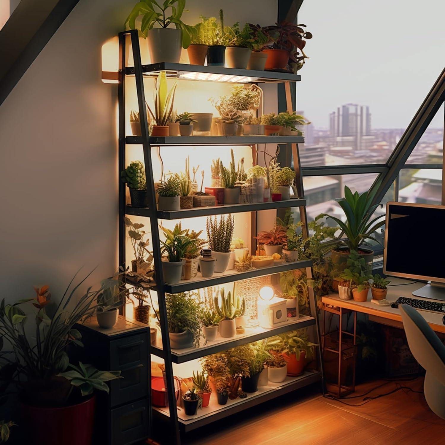 Luz de Cultivo LED EWITTTI 40W Espectro Completo 4pcs