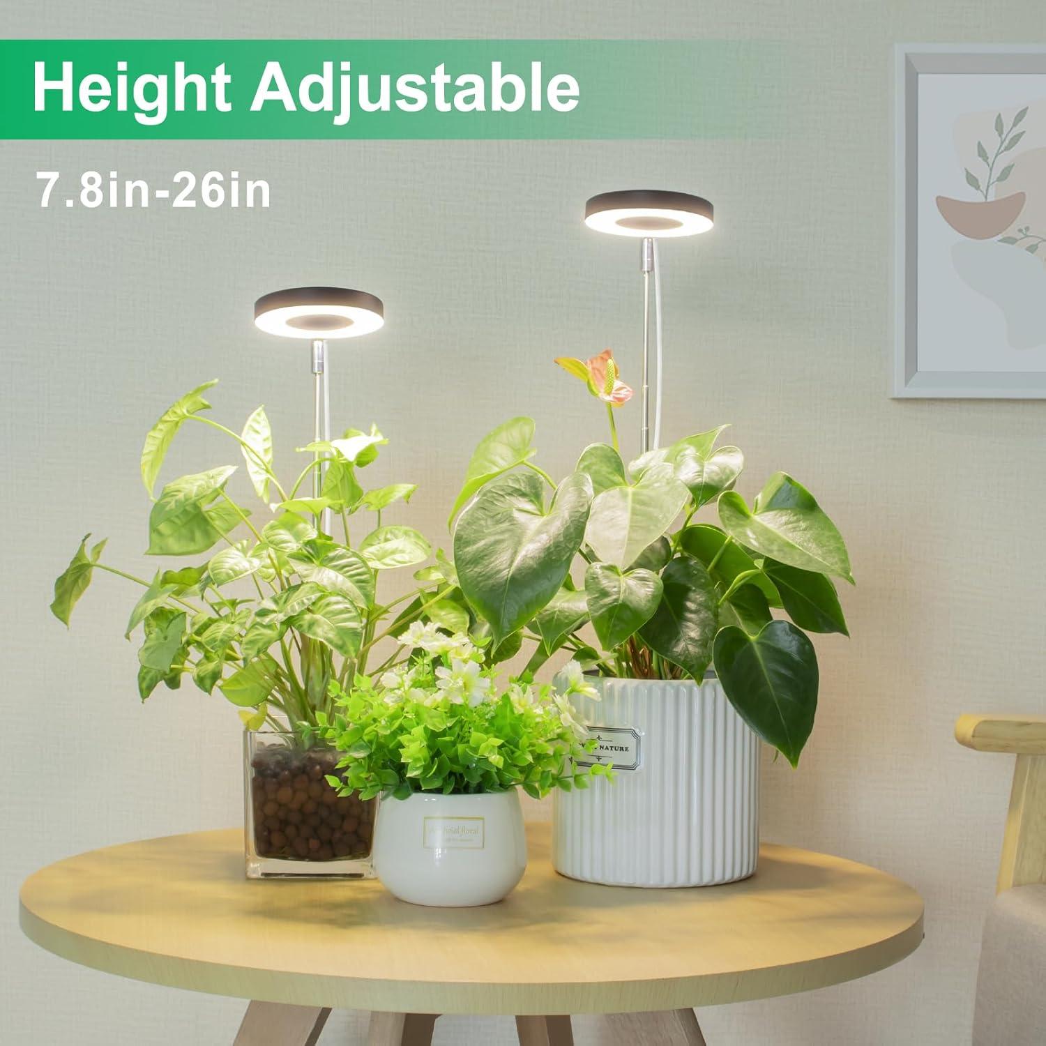 Luz de Cultivo LED LORDEM Halo 30W Espectro Completo 3 Paquetes