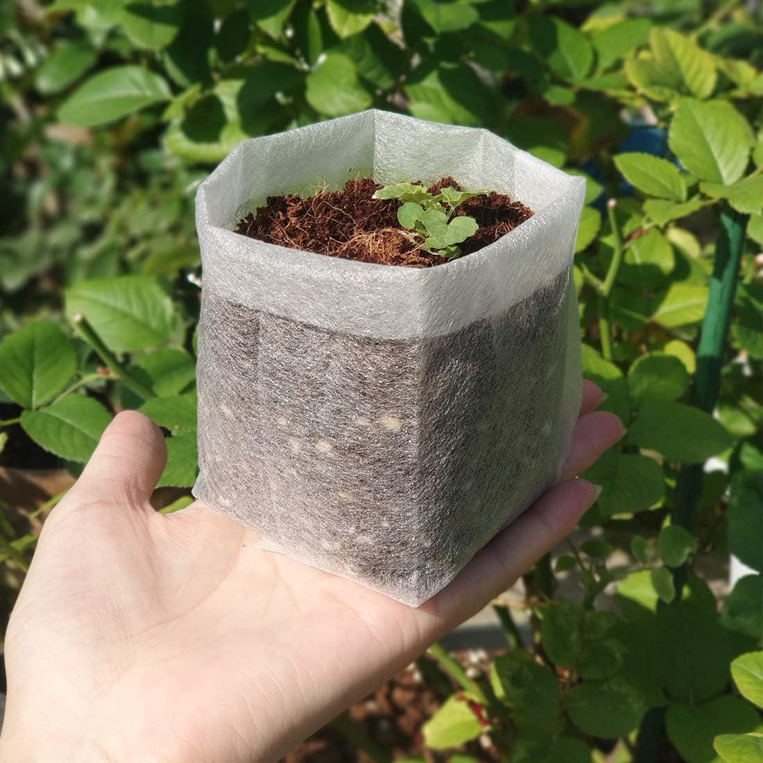 Bolsas de Cultivo Belit 100 Pcs 14.5x14.5 cm Tela No Tejida