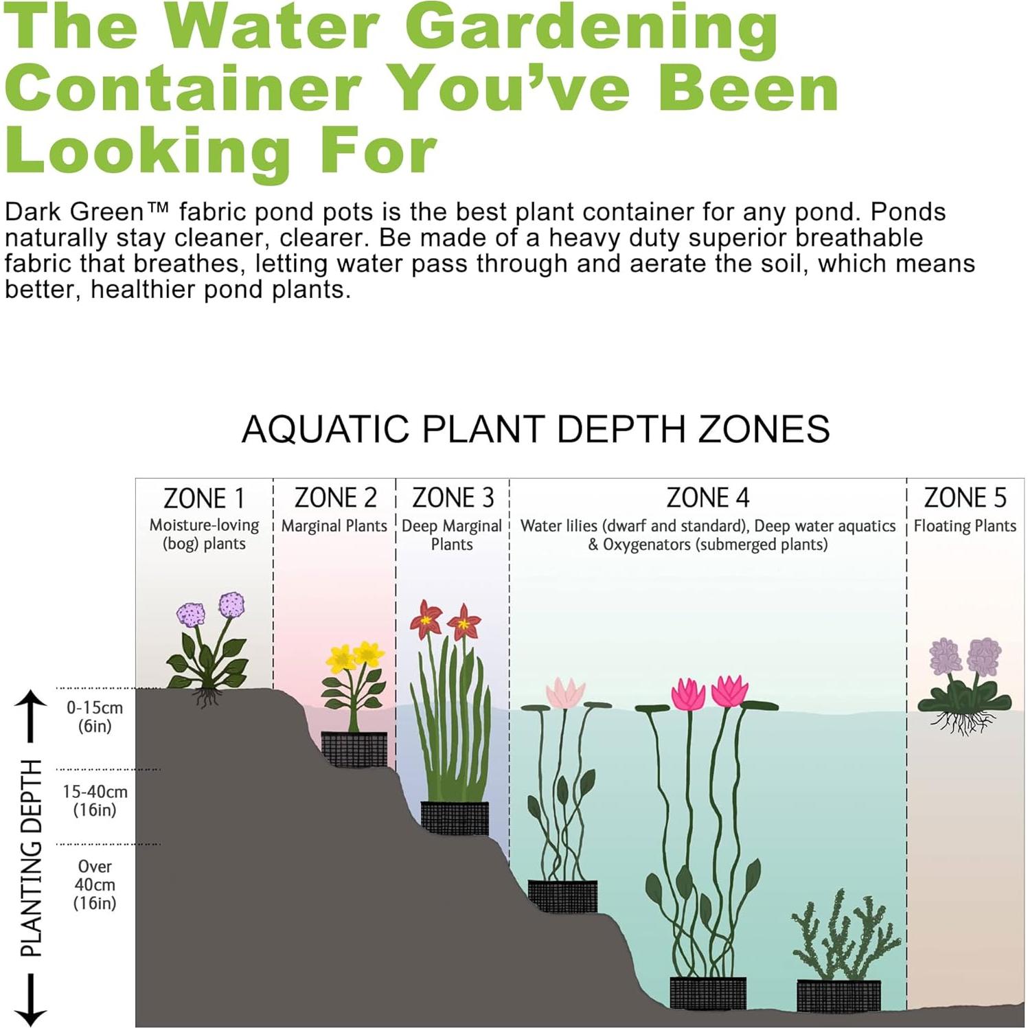 Bolsas de Cultivo Altas Growpropel 3 Galones 8 Paquete Tela Resistente