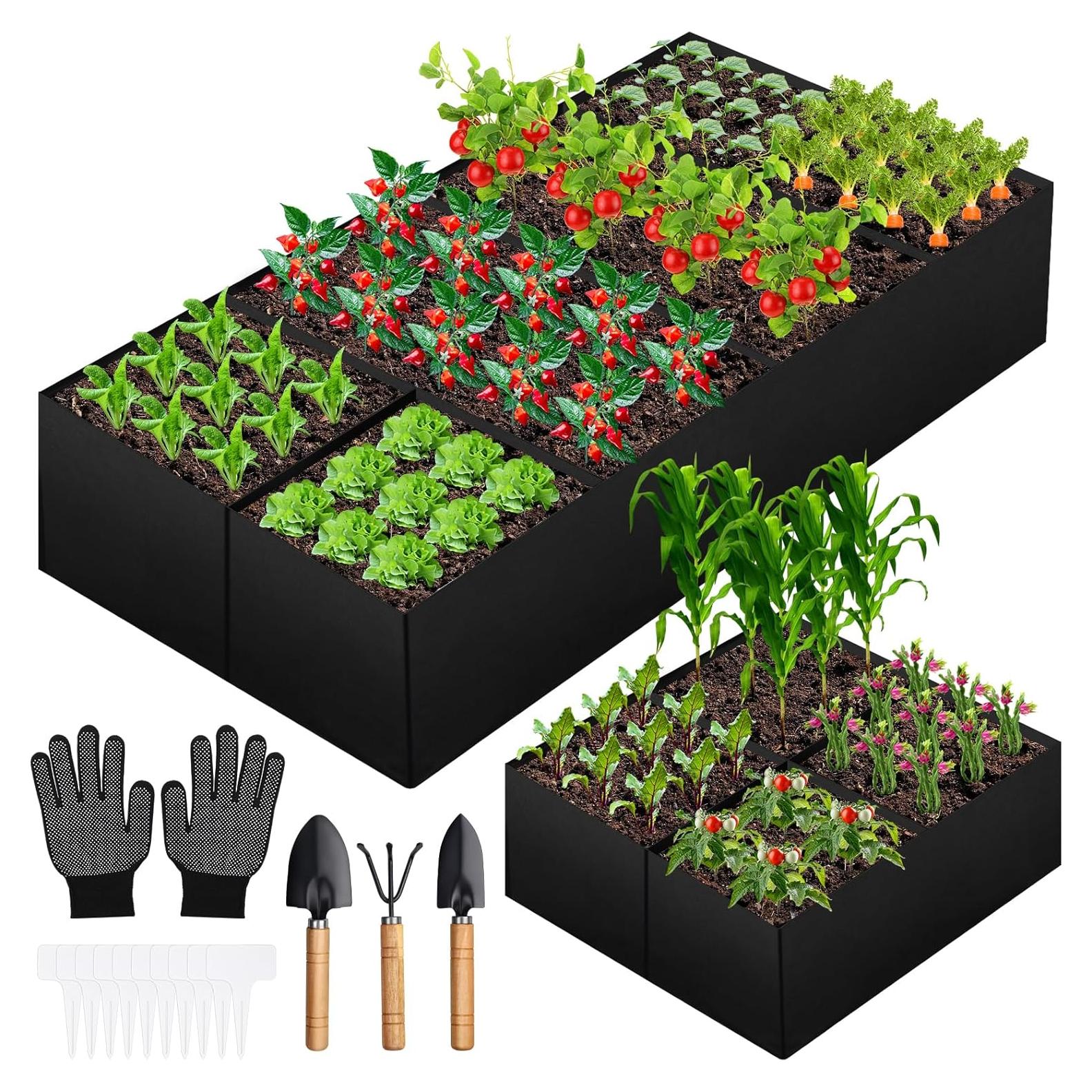 Bolsas de Cultivo de Jardín LifeisLuck 484L Transpirables