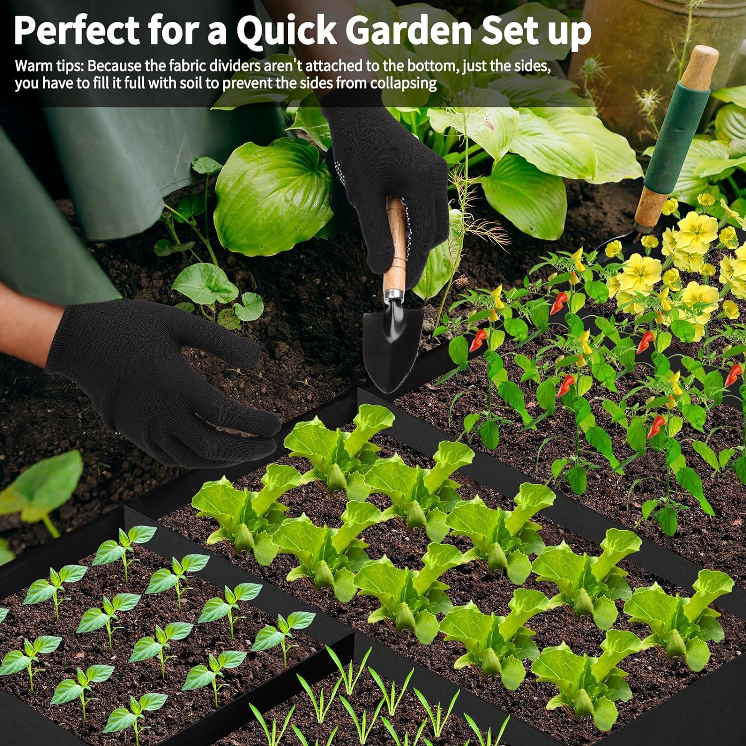 Bolsas de Cultivo de Jardín LifeisLuck 484L Transpirables