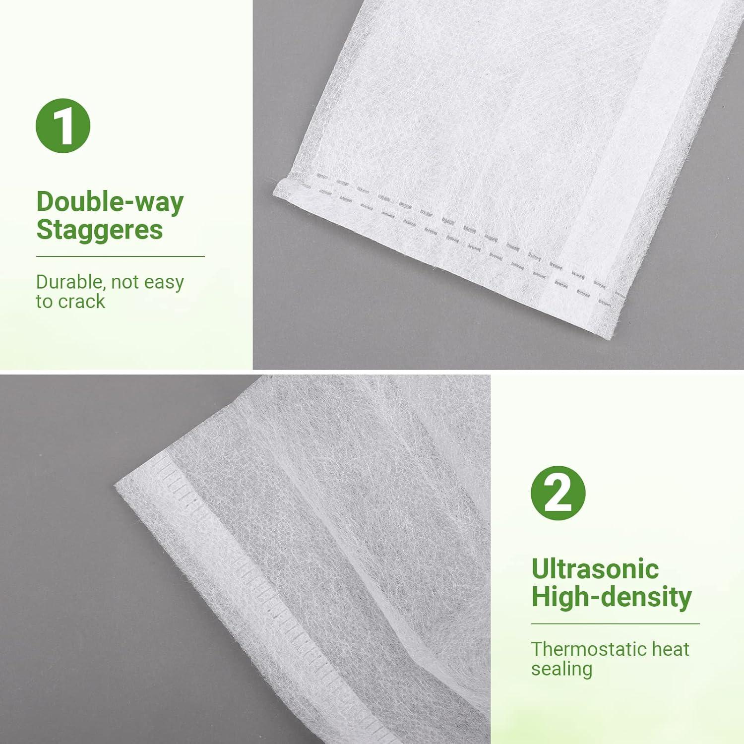 Bolsas de Vivero Biodegradables GREANER 200 pcs 14x16 cm