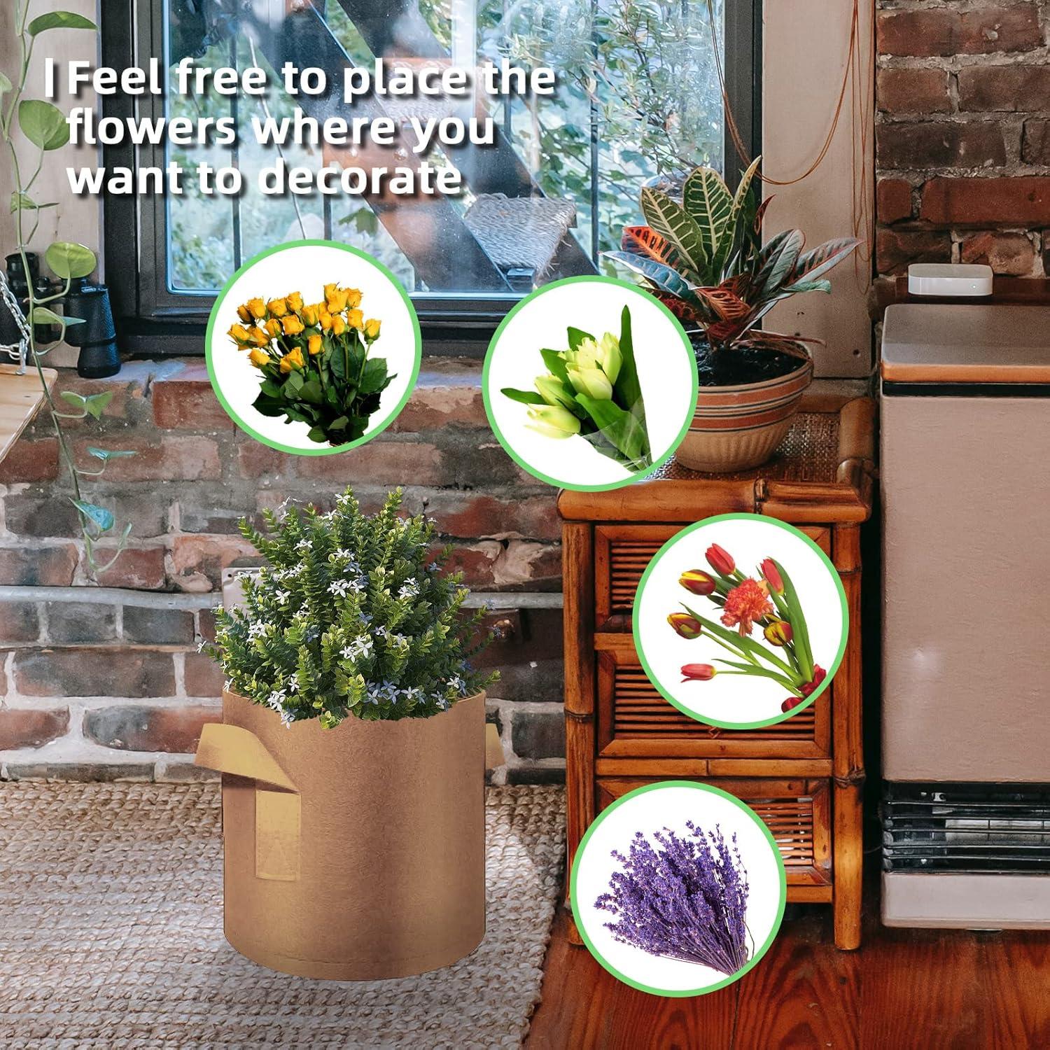 30 Bolsas de Cultivo de 10 Galones Ohiyoo para Jardín