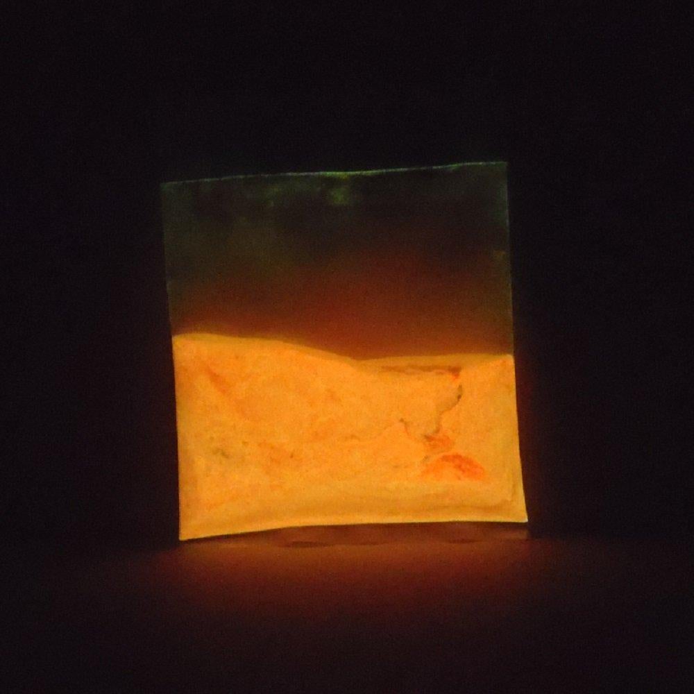 Polvo Pigmento Brillante Naranja ProFX 113.4g - Brilla en la Oscuridad