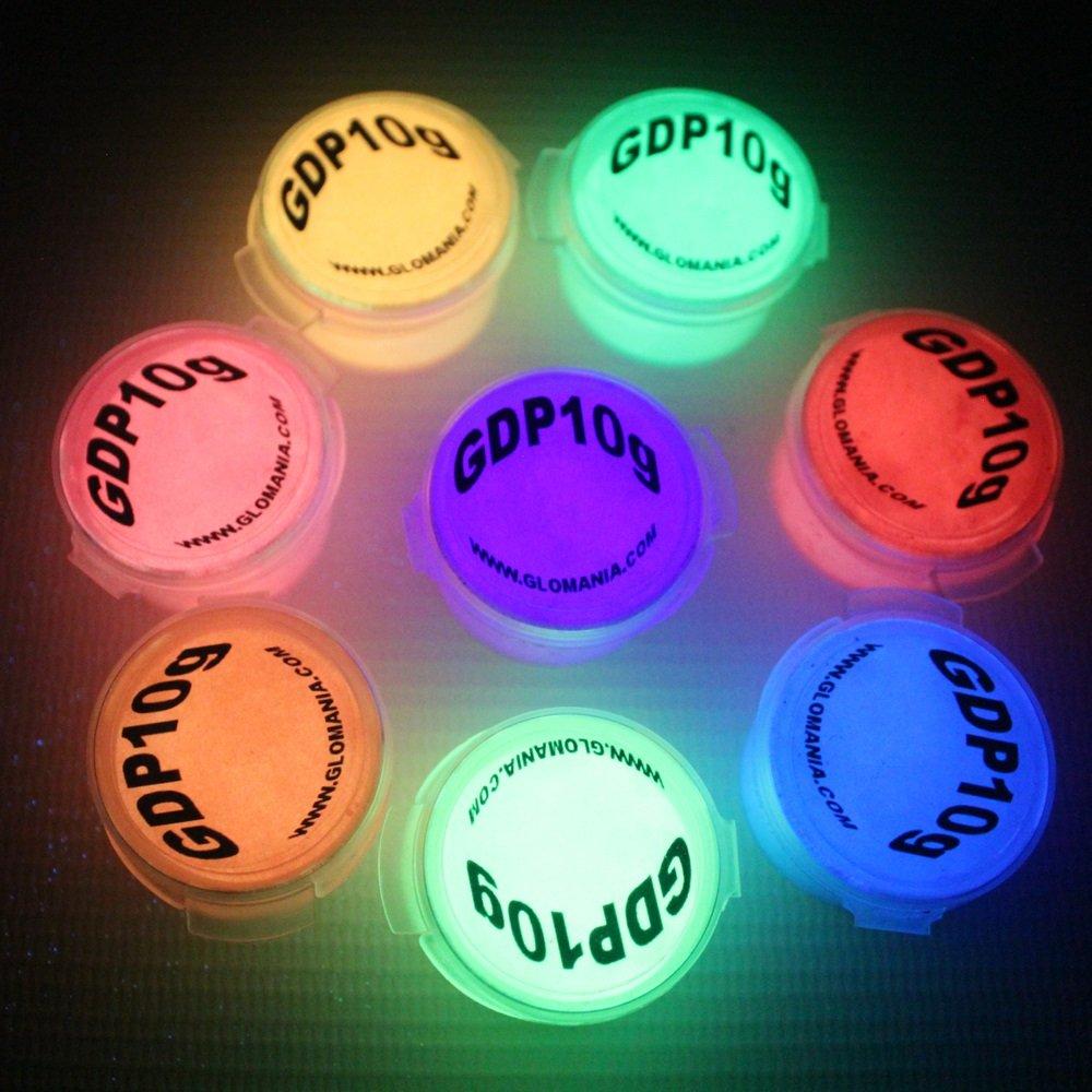 Polvo Pigmento Brillante Naranja ProFX 113.4g - Brilla en la Oscuridad