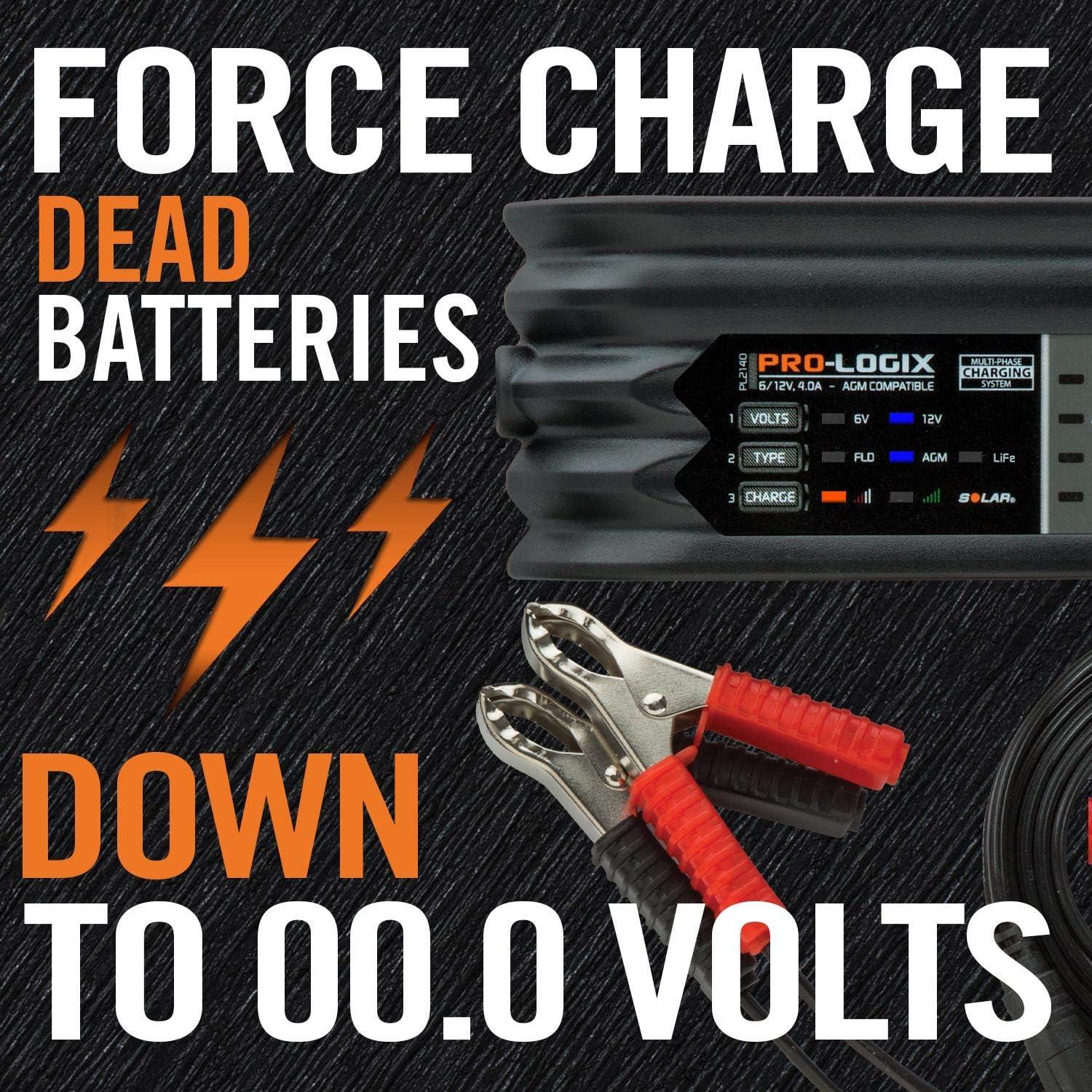 Cargador Inteligente Clore Automotive PL2140 6V/12V 4A