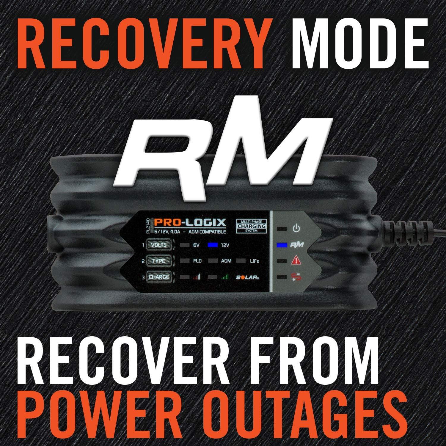 Cargador Inteligente Clore Automotive PL2140 6V/12V 4A