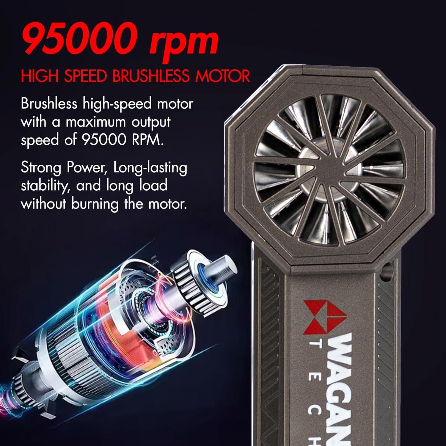 Arrancador de Salto Wagan EL7610 iOnBoost V8 Jet 1200A con Soplador Turbo