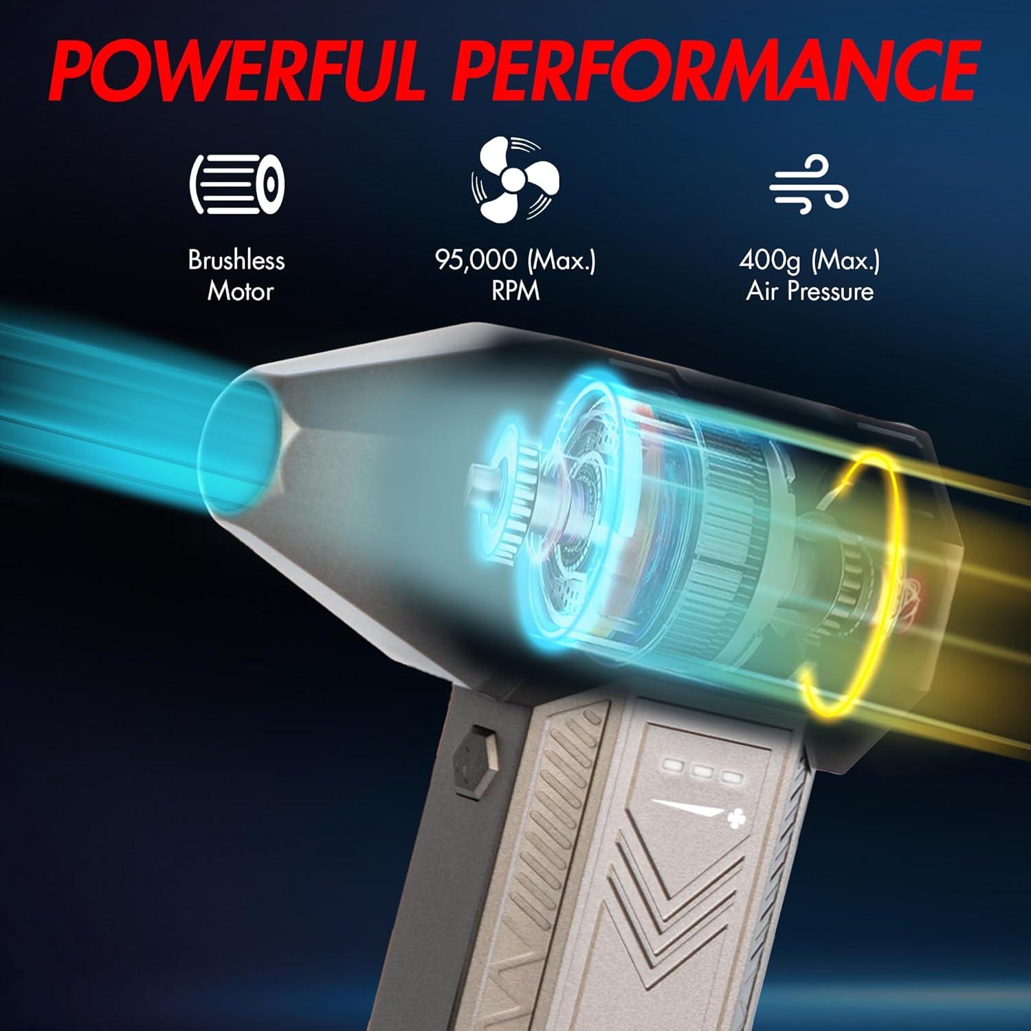 Arrancador de Salto Wagan EL7610 iOnBoost V8 Jet 1200A con Soplador Turbo