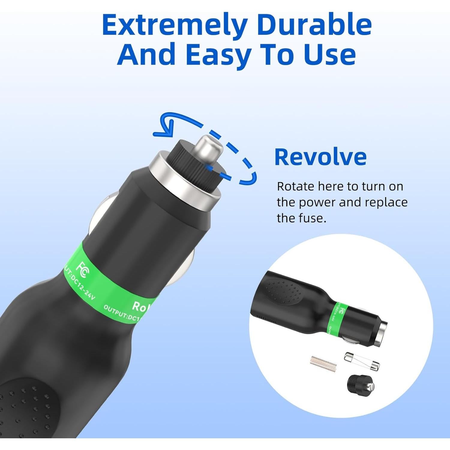 Adaptador de Corriente CC Suaoki T3 T10 D21 G7 85g