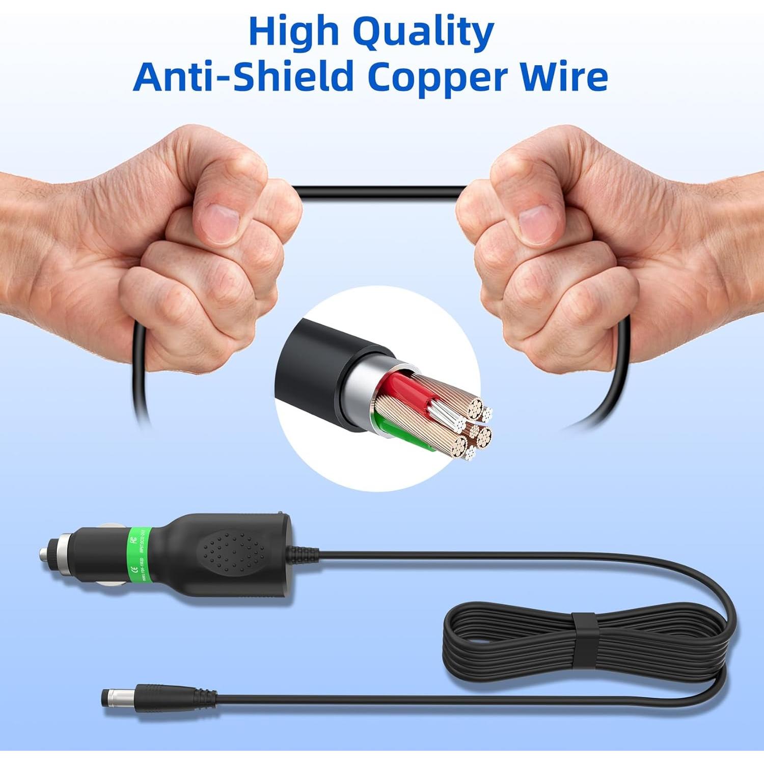 Adaptador de Corriente CC Suaoki T3 T10 D21 G7 85g