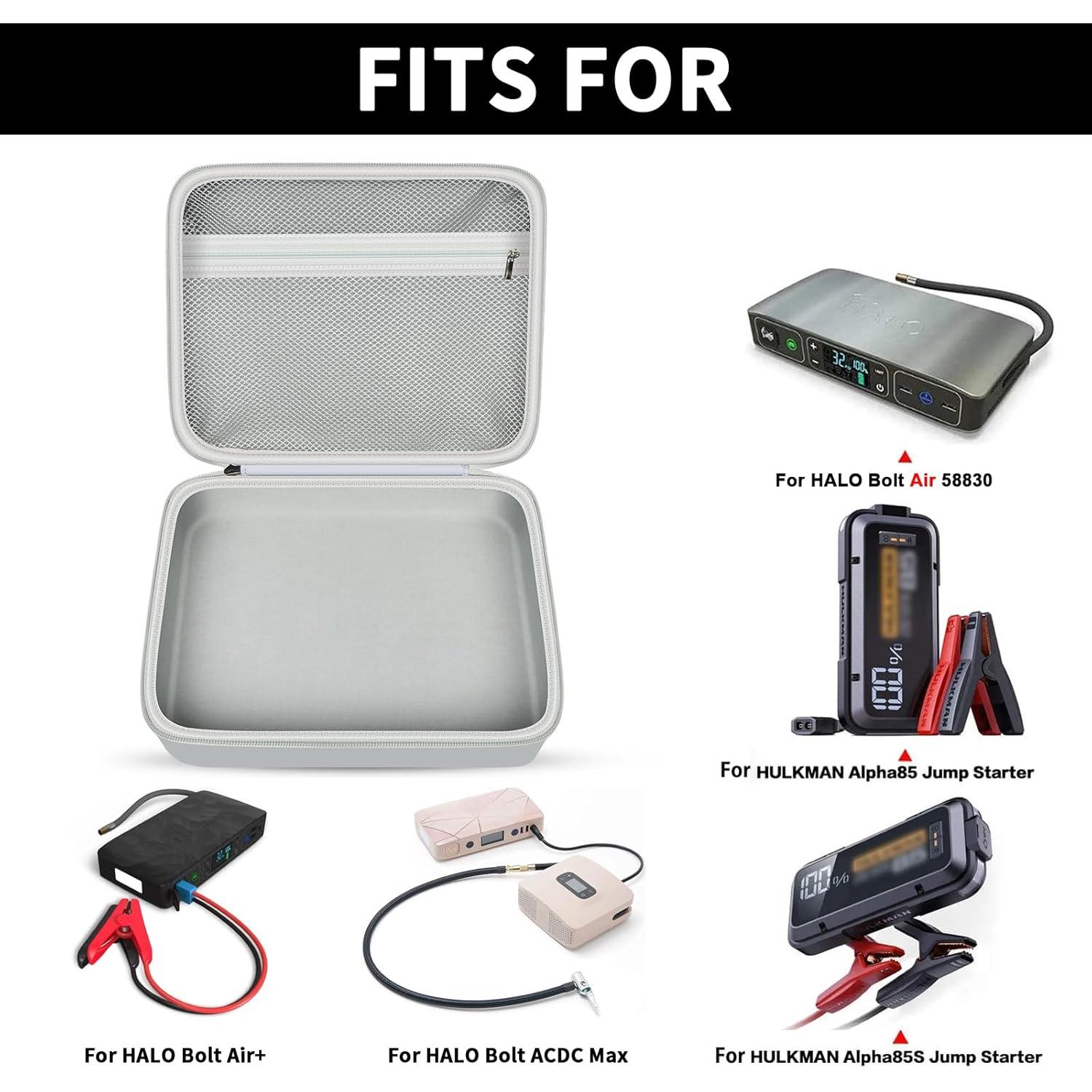 Funda de Cargador GWCASE para Halo Bolt Air - Gris