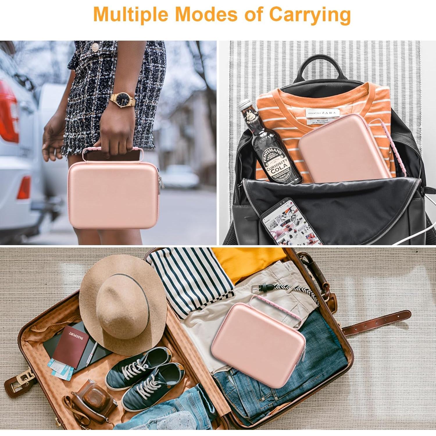 Funda Canboc U56G para Halo Bolt 58830/44400/57720, Rosa Dorado