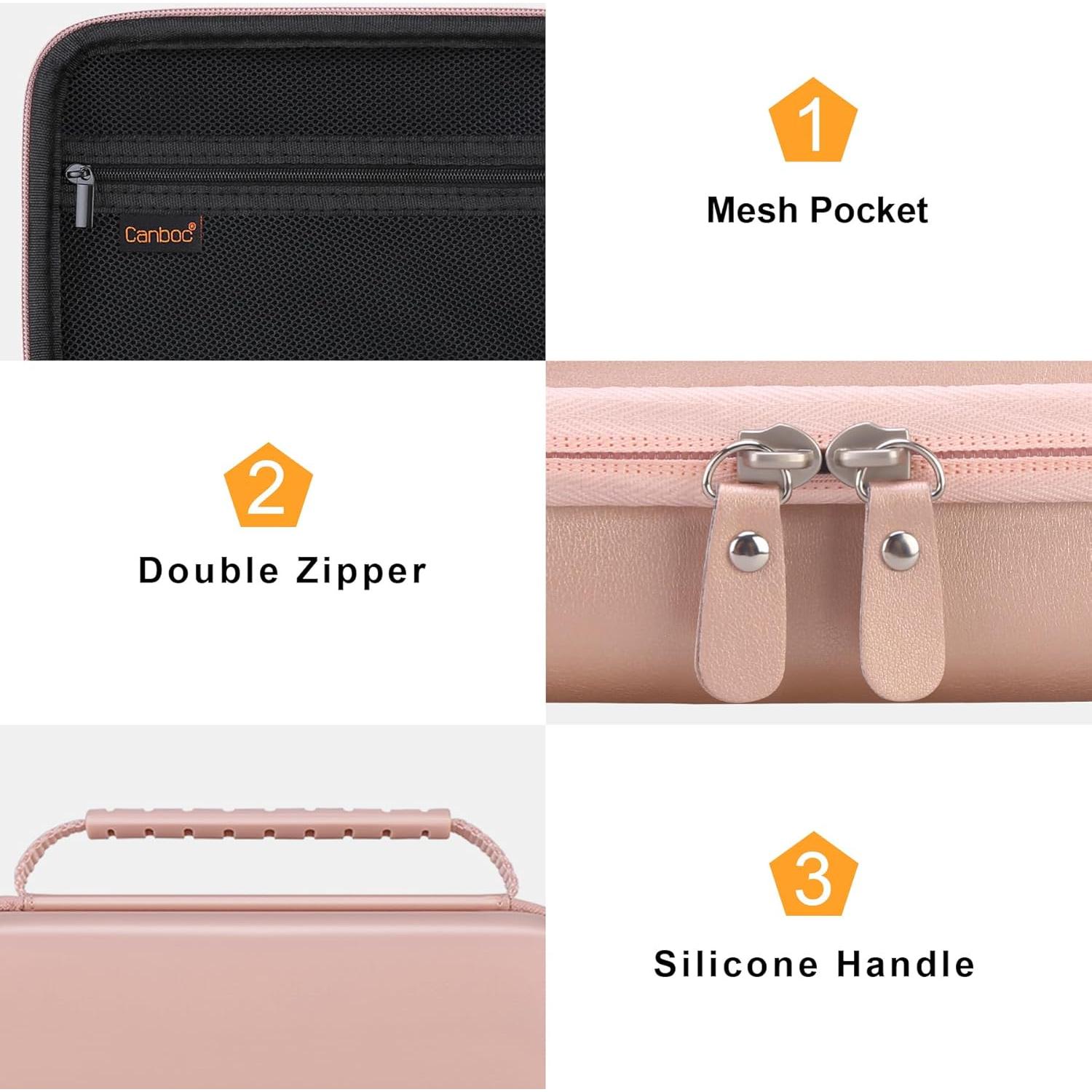 Funda Canboc U56G para Halo Bolt 58830/44400/57720, Rosa Dorado