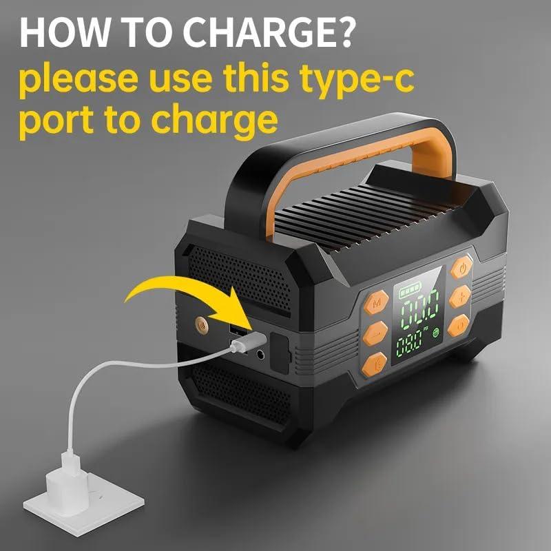 Arrancador de Salto FLAA 6000A con Compresor 150PSI 12V