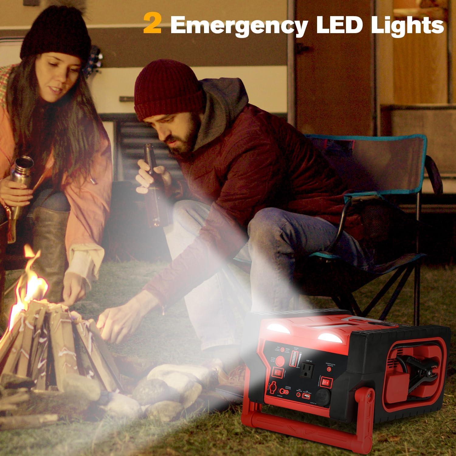 Arrancador de Batería Solar Acetek HH-599 2000A 20000mAh