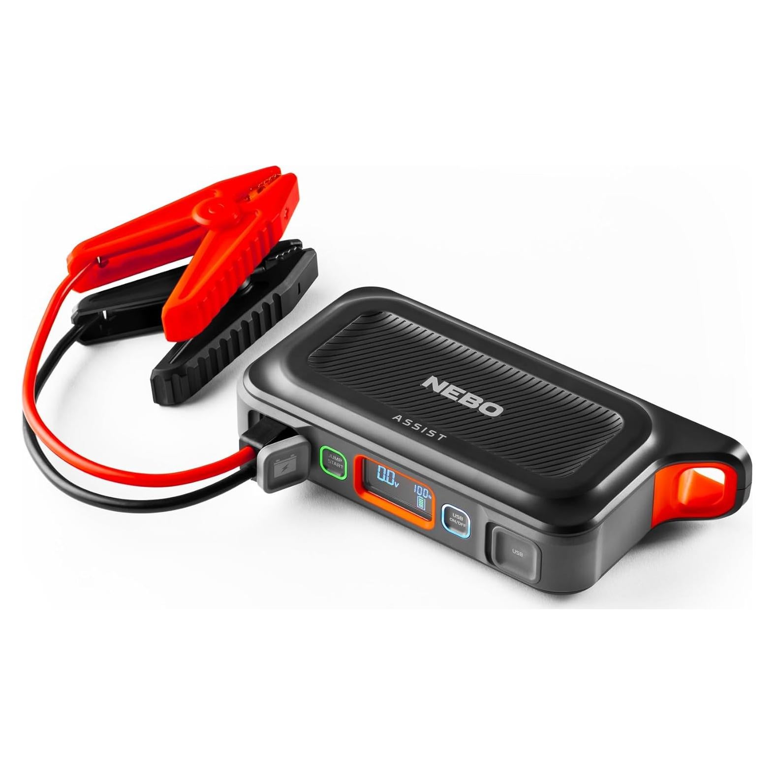 Asistente de Arranque NEBO 3 en 1 con Luz LED 200 Lúmenes