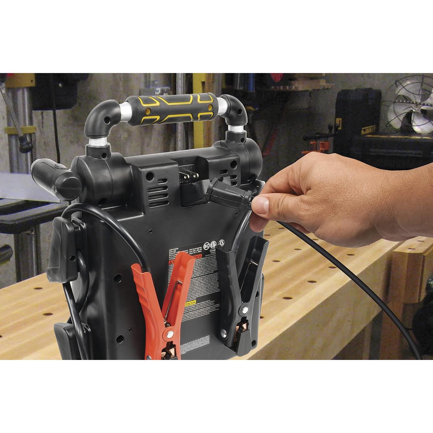 Arrancador de Batería STANLEY J509 1000A Pico USB LED