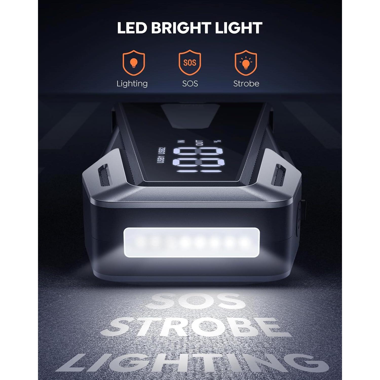 Arrancador de Batería Portátil BuTure VAC Beta02 6000A 21800mAh