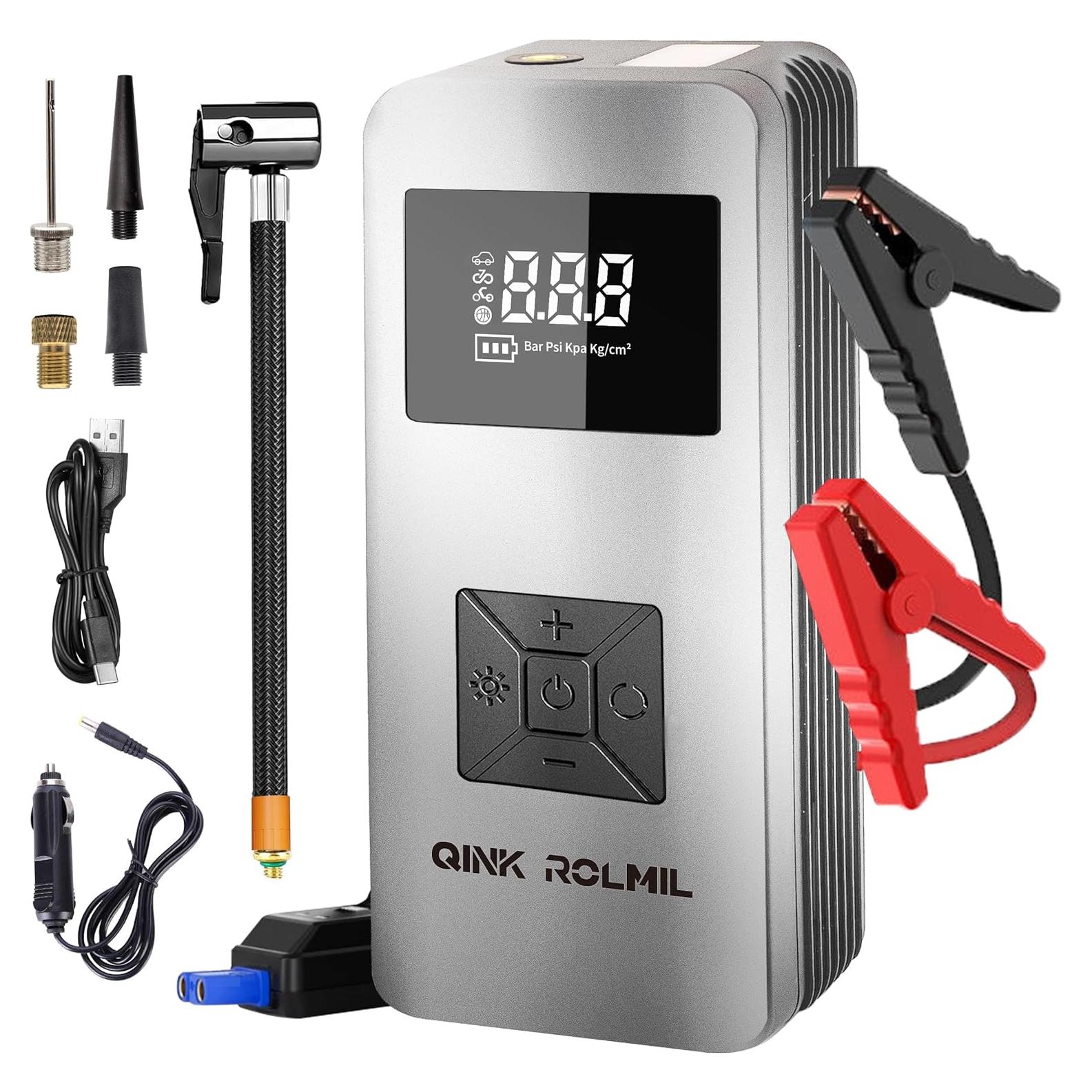 Arrancador de Salto QINK ROLMIL LX0301 con Compresor 8000A