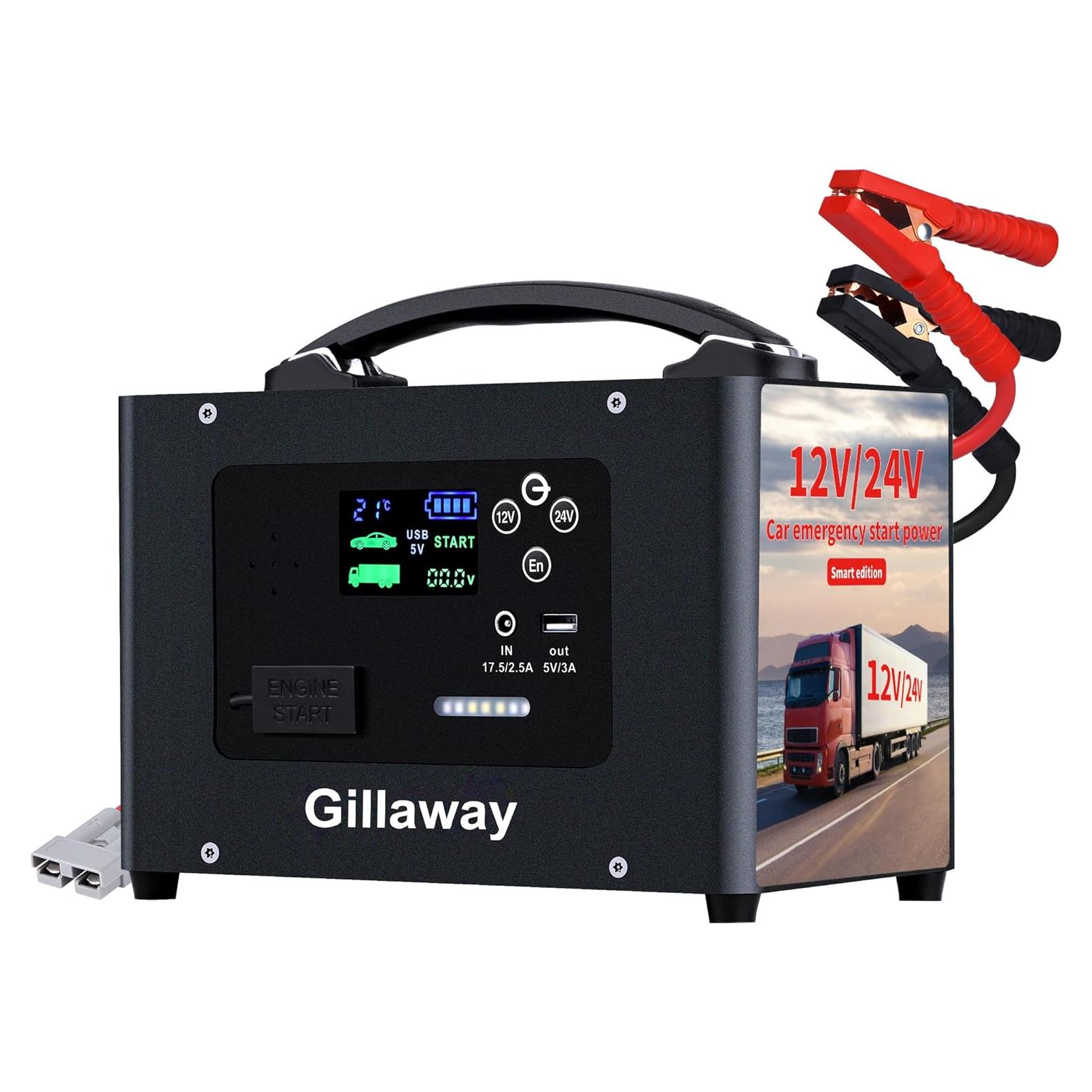 Arrancador de Coche Gillaway V10-1 10000A 24V 155Wh Portátil