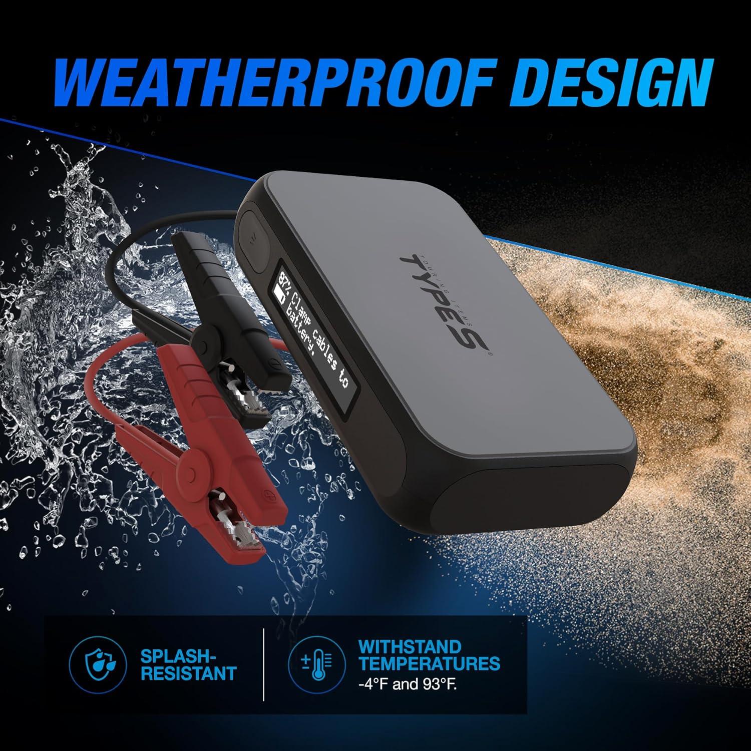 Arrancador de Batería Portátil Type S Dynamic D10 1000A 8000mAh