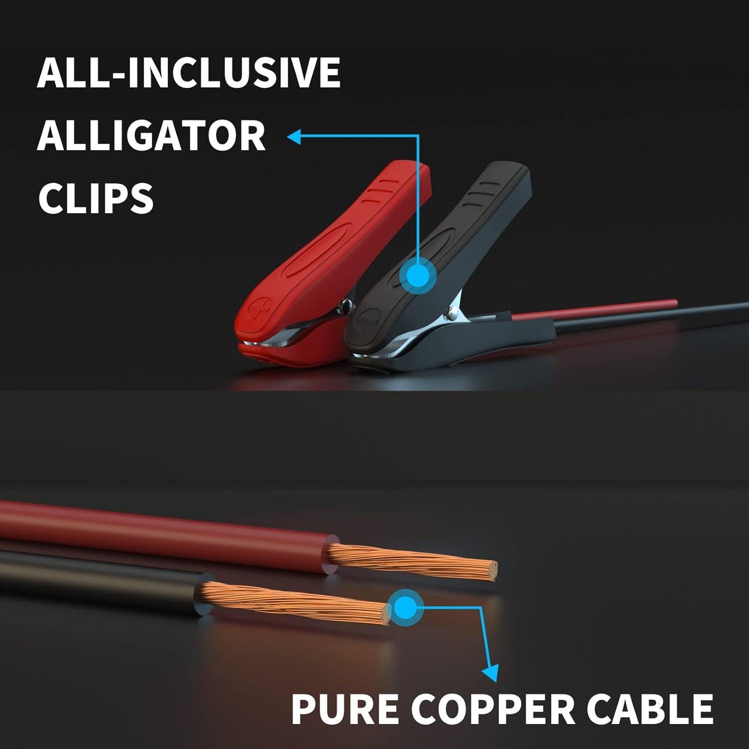 Cargador de Batería CARSHAM 6V 12V Automático - Paquete de 4