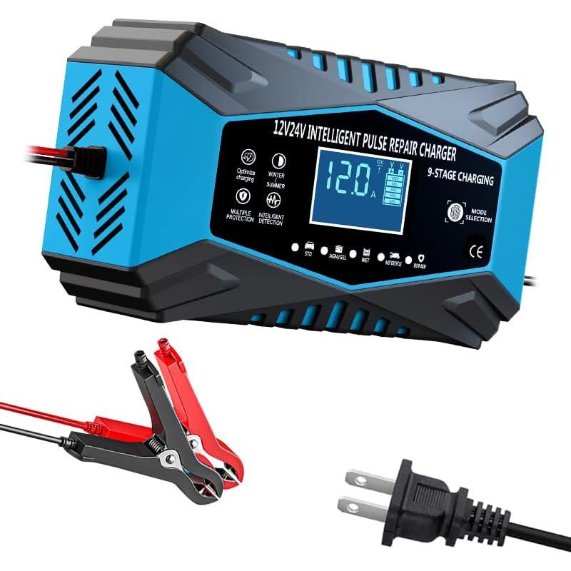Cargador de batería inteligente 12V/24V Tianchang Baoda 12A