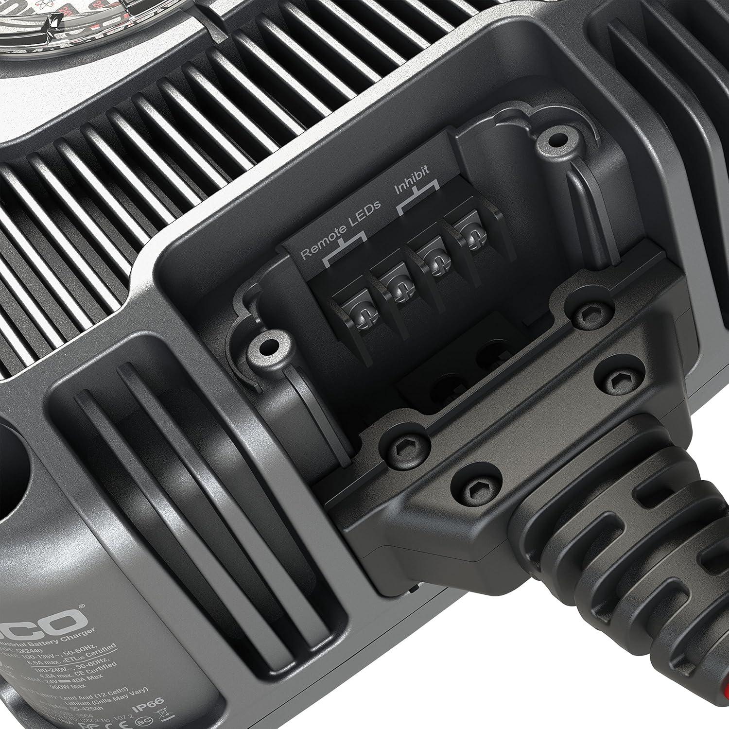 Cargador de Batería NOCO GX2440 40A 24V para Equipos Industriales