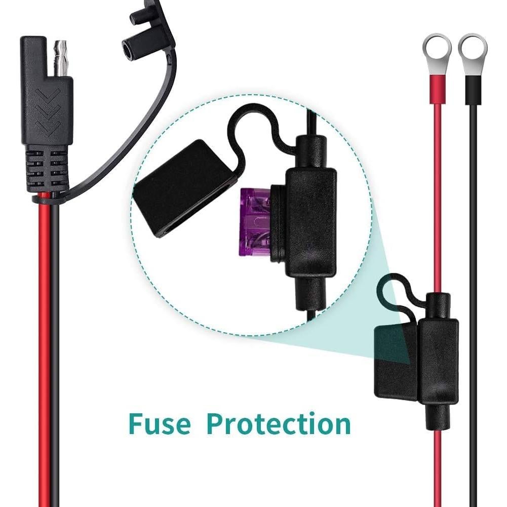 Cargador de Batería Inteligente 12V/6V Vemote 1.5A Automático