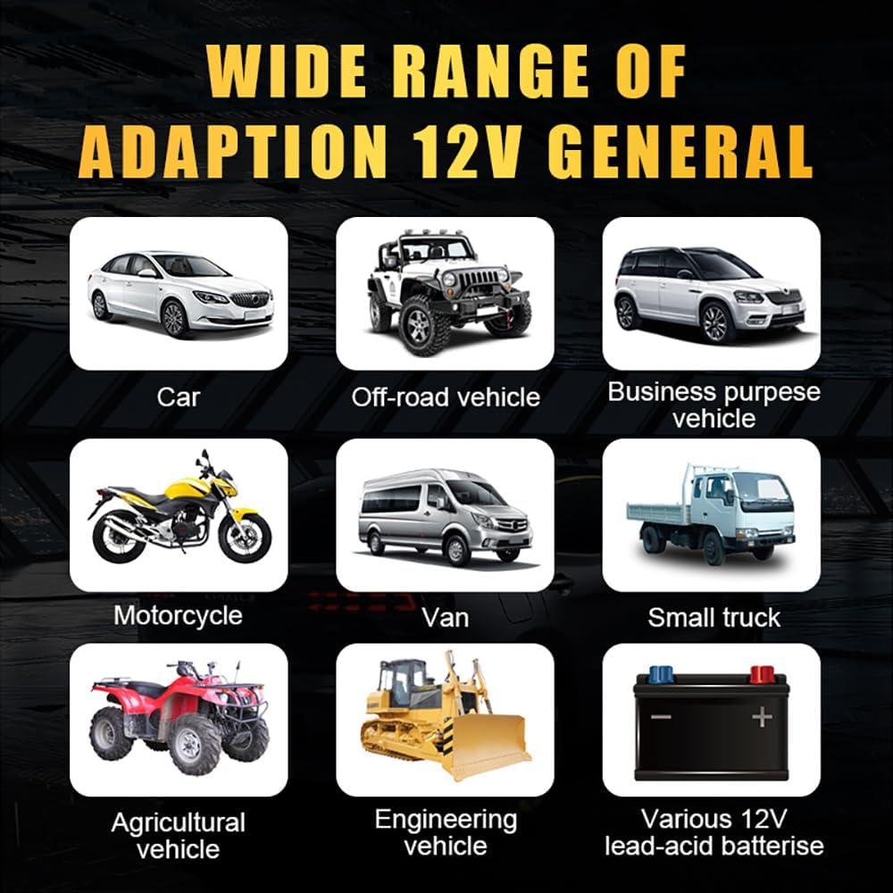 Cargador de Batería Inteligente X-ENERGY YX12V6A 6A 12V