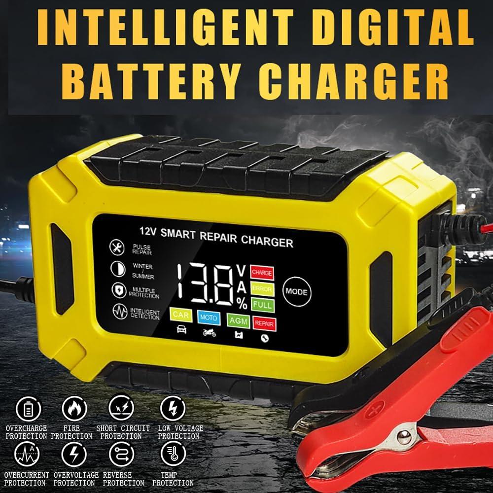 Cargador de Batería Inteligente X-ENERGY YX12V6A 6A 12V