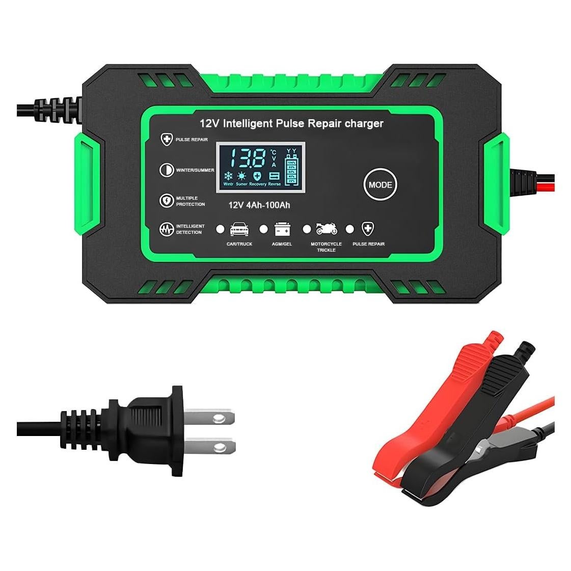 Cargador de Batería de Coche Mandark 12V 6A Inteligente