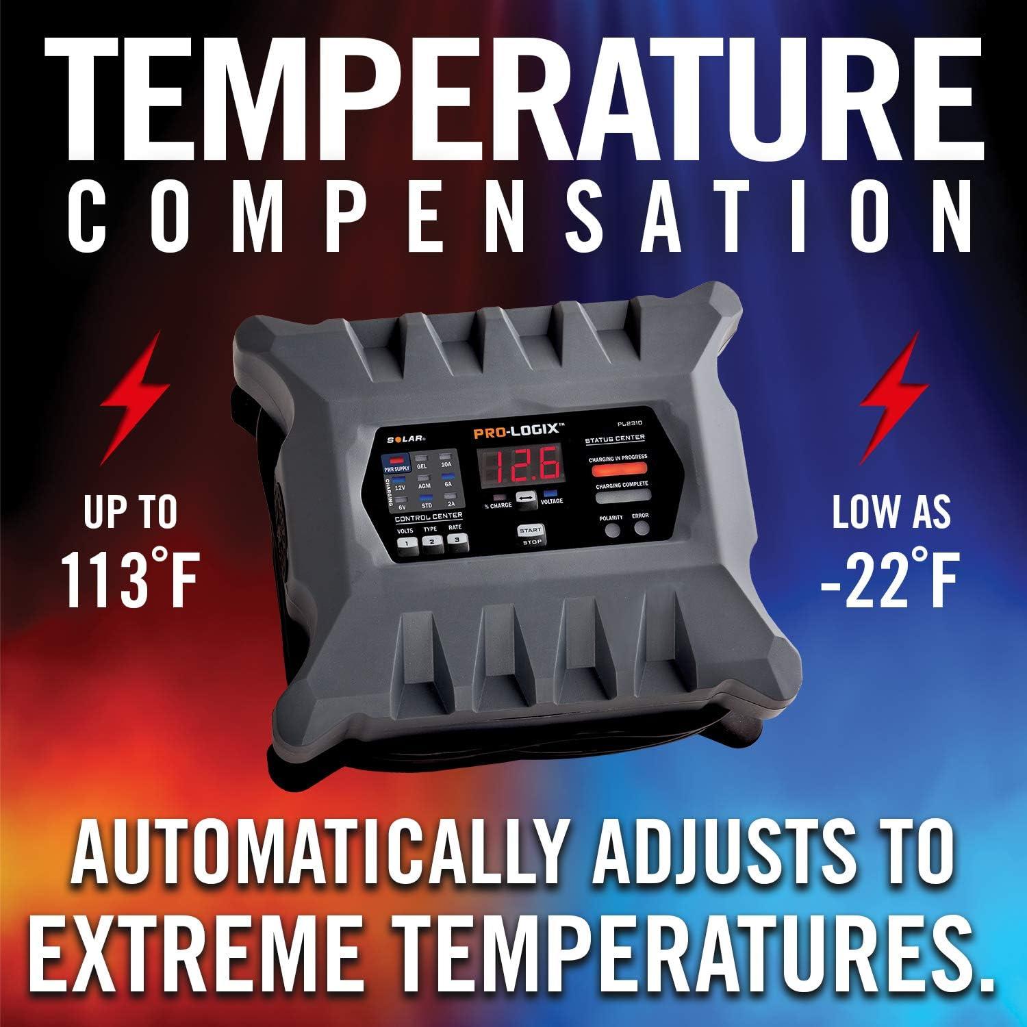 Cargador Automático Clore Automotive PL2310 10A 6V/12V