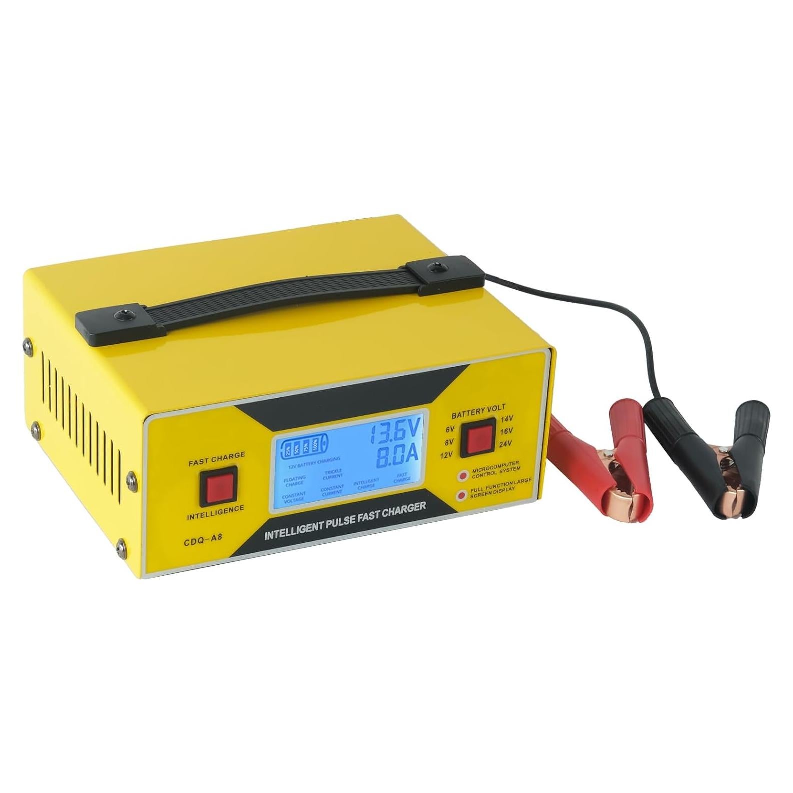 Cargador de Batería Automotriz JYEASTZ 6-24V 0-10A Inteligente