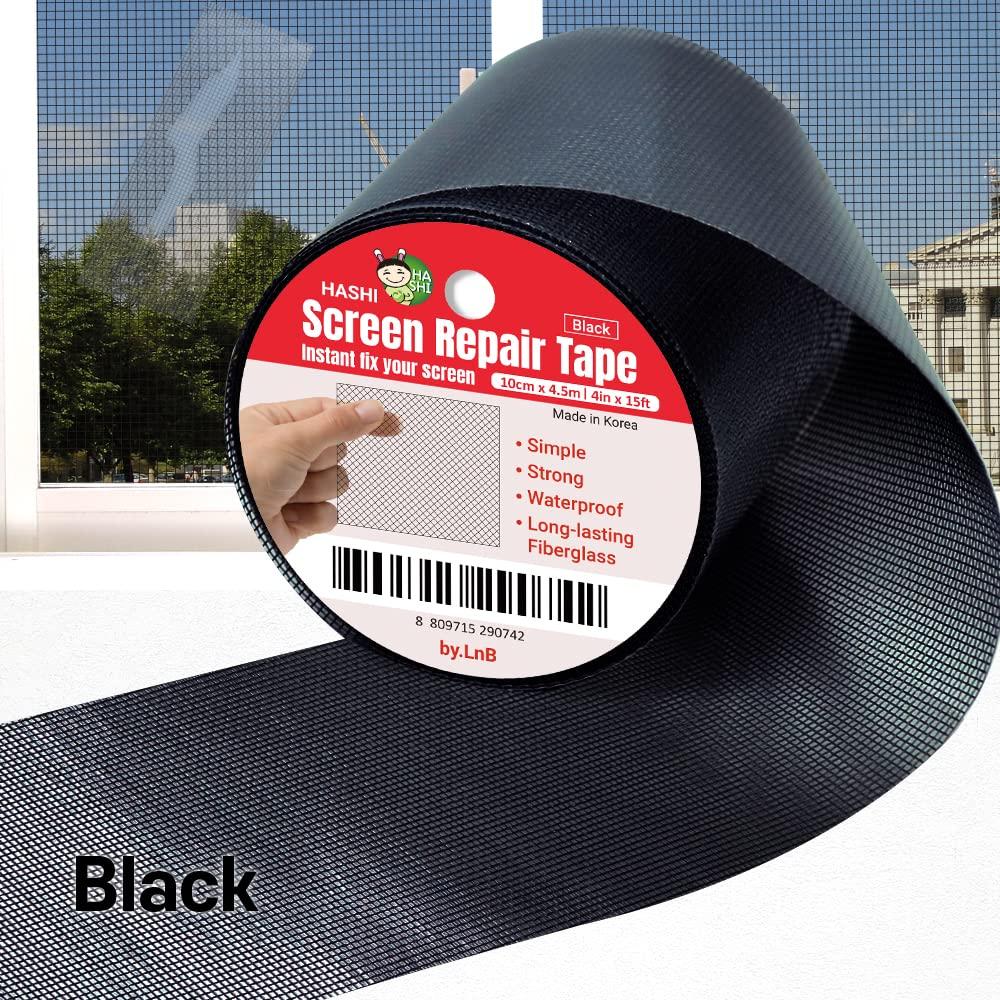 Cinta de Reparación de Pantallas HA SHI 10.16 cm x 4.57 m Negra