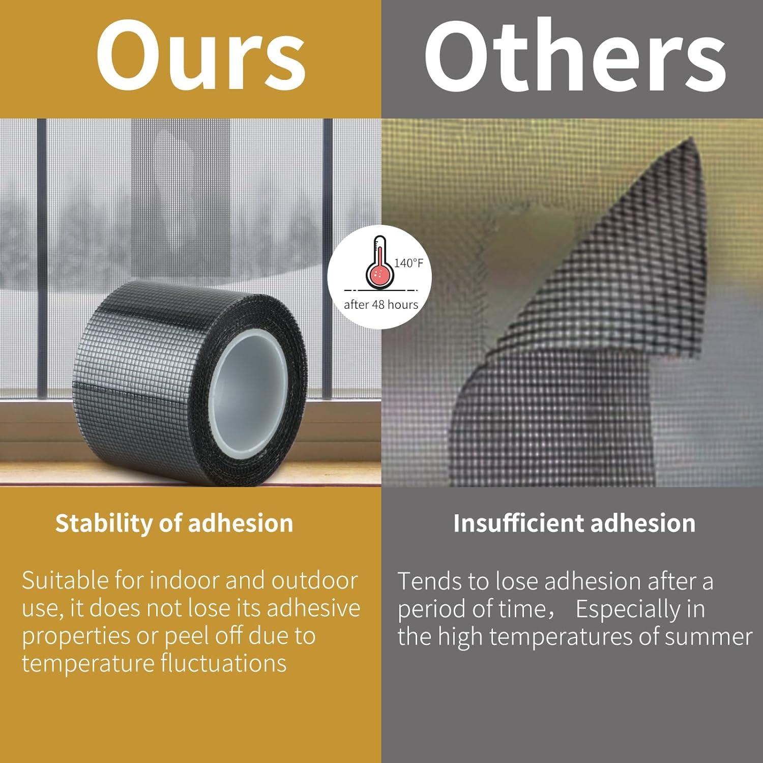 Kit de Reparación de Pantallas de Ventana TMKCW 5.08cm x 502.92cm