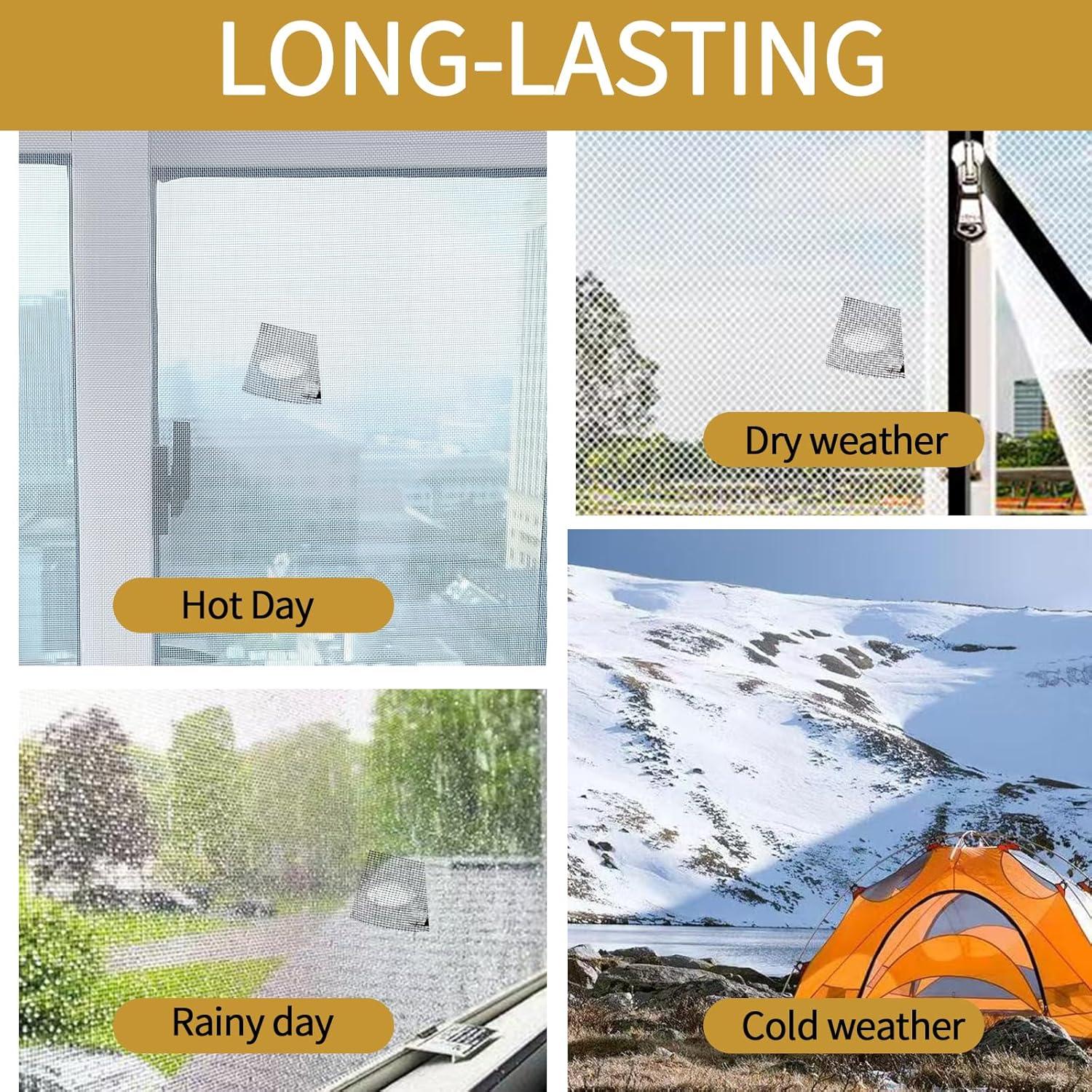 Kit de Reparación de Pantallas de Ventana TMKCW 5.08cm x 502.92cm