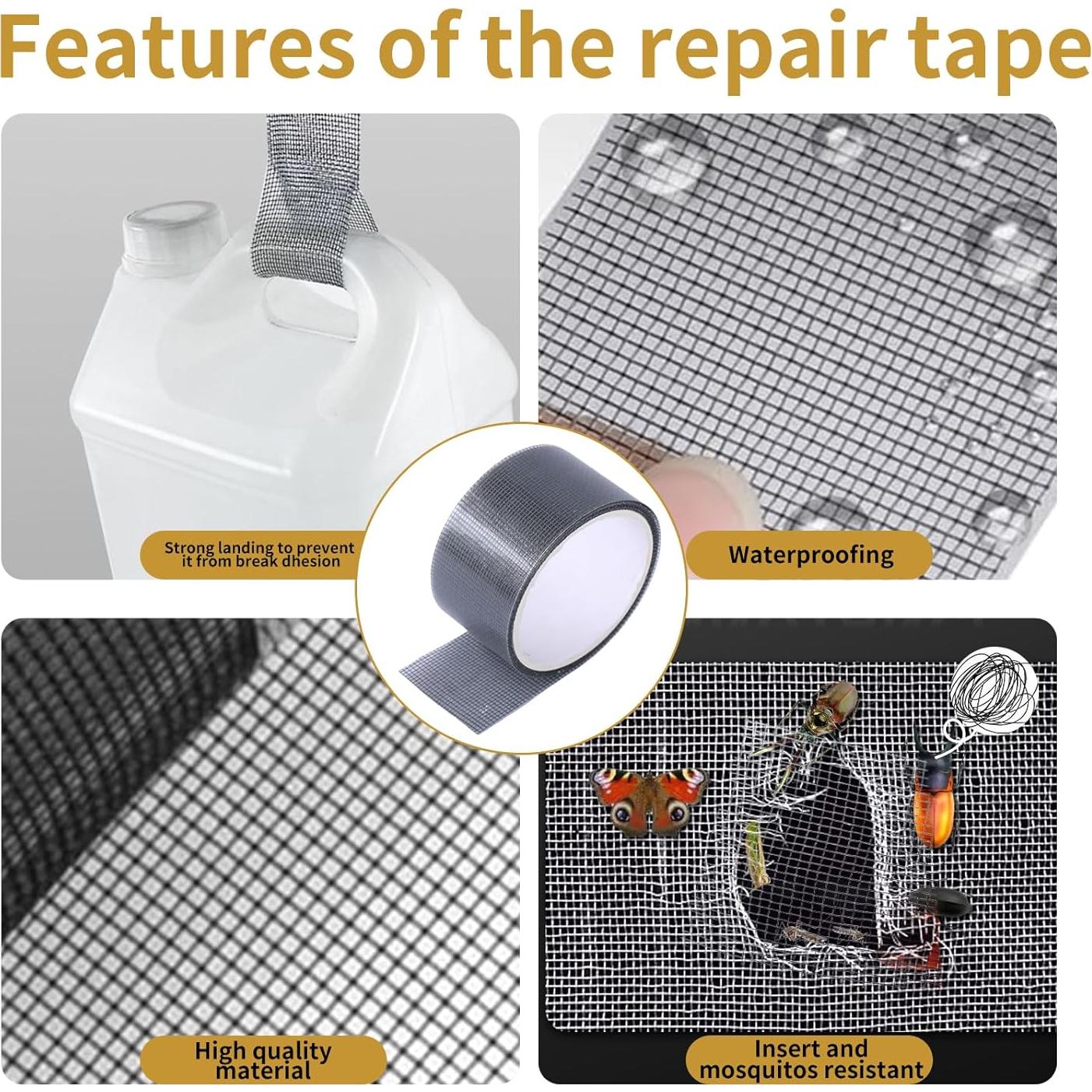 Kit de Reparación de Pantallas de Ventana TMKCW 5.08cm x 502.92cm