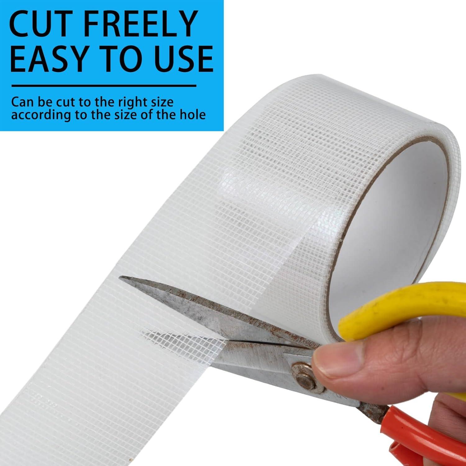 Cinta de Reparación de Pantalla Exselens 5cm x 2m Fibra de Vidrio