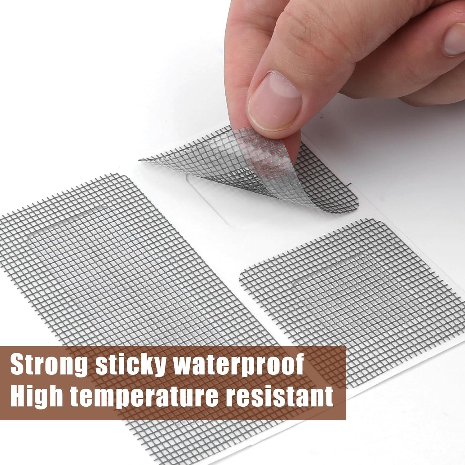 Kit de 10 Parches de Reparación de Pantalla LUTER 10x10 cm