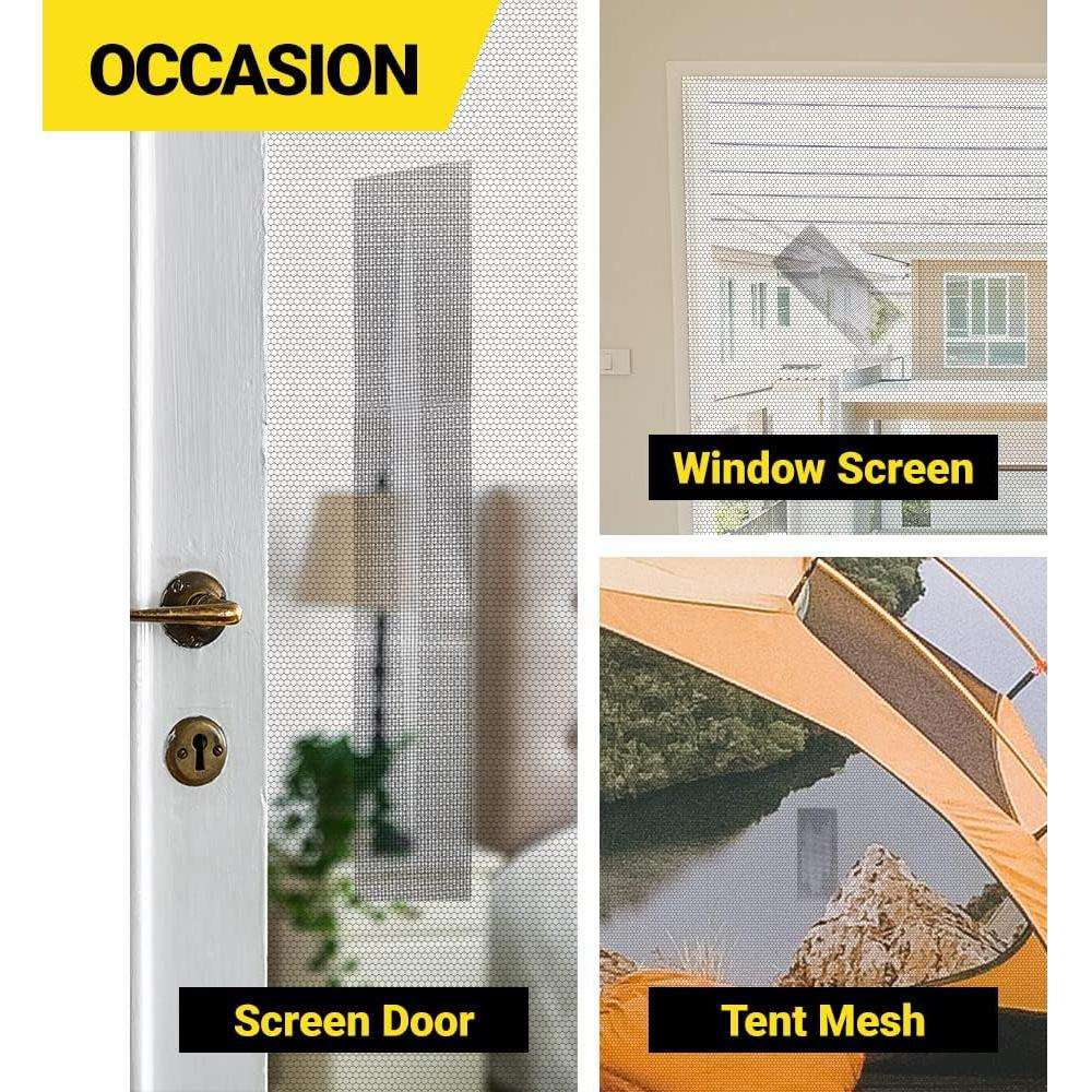 Cinta de Reparación de Pantallas TORTO9 5.08 cm x 1.98 m Gris