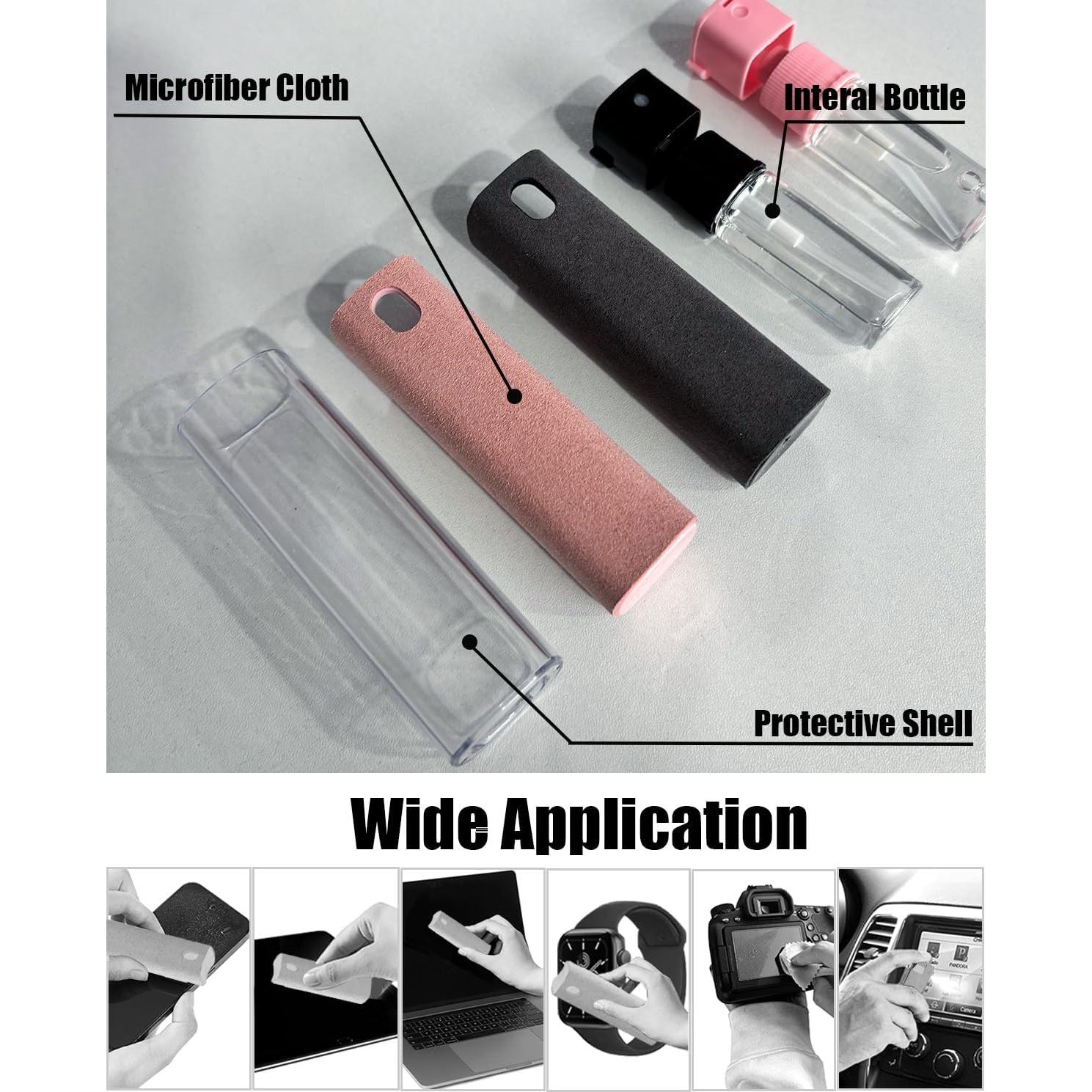 Kit Limpiador de Pantallas 2 en 1 Mketnymy Rosa y Negro