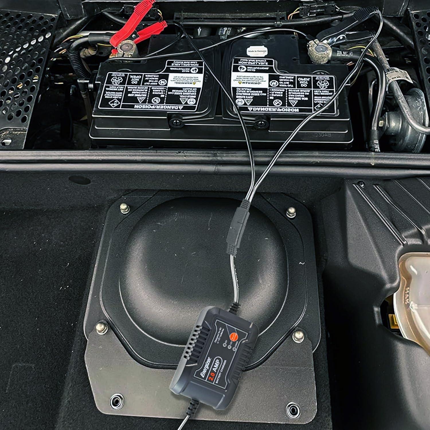 Cargador Mantenedor de Batería Energizer ENC2A 2A 6V/12V