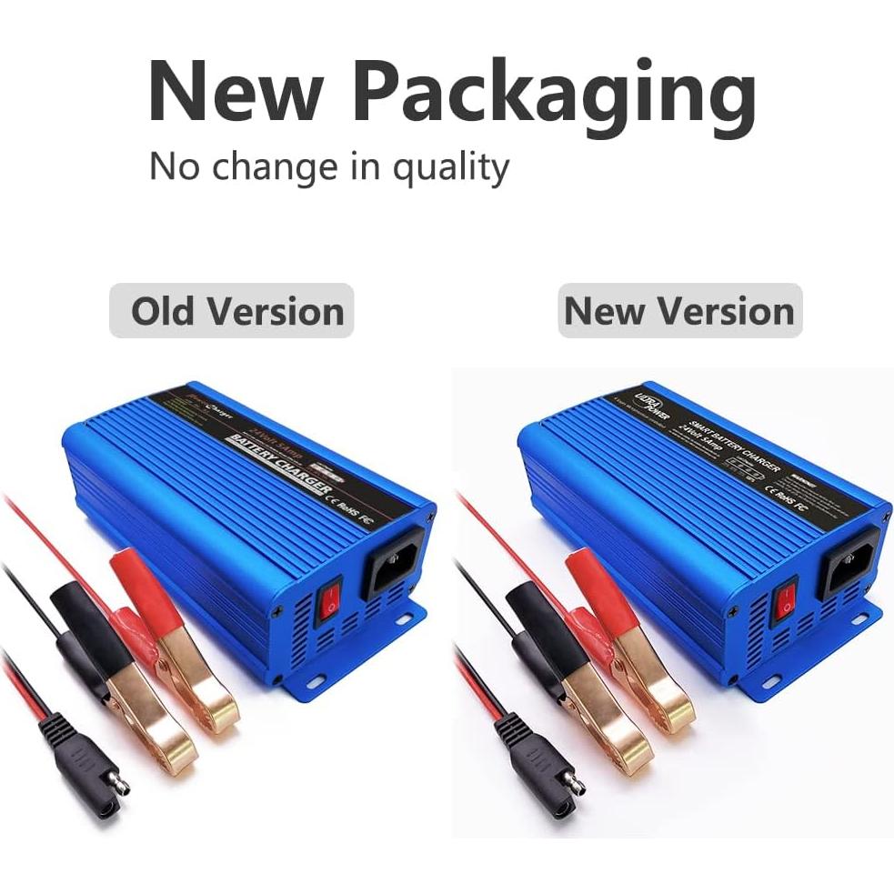 Cargador de Batería ULTRAPOWER 24V 5A Inteligente Automático